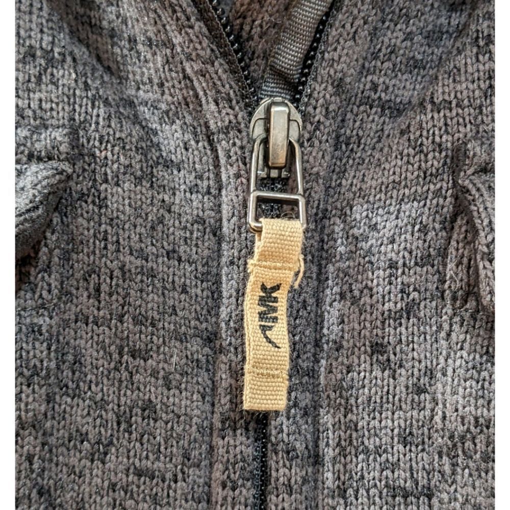 Mountain Khakis FLEECE Men Old Faithful Sweater Classic Fit Size S in Dark Grey - Picture 7 of 13
